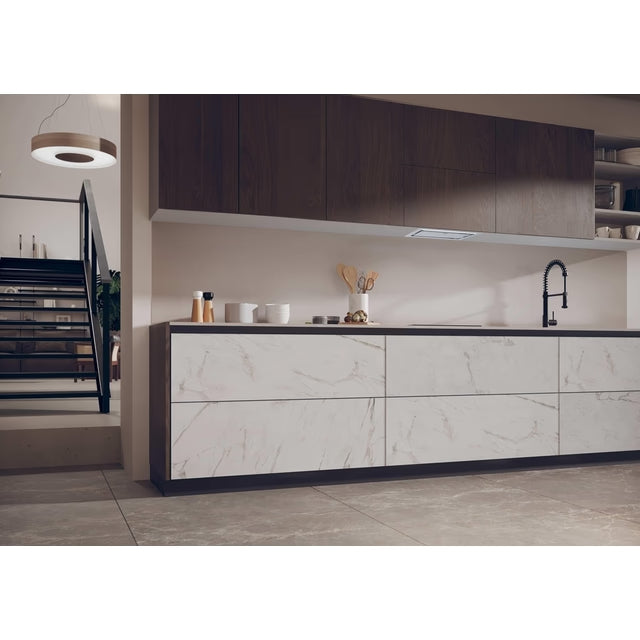 Built-in grease remover, Electronic controls, LED light, 4