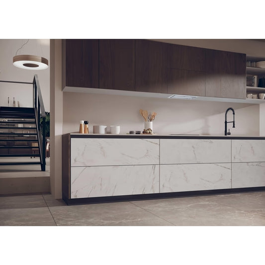 Built-in grease remover, Electronic controls, LED light, 4