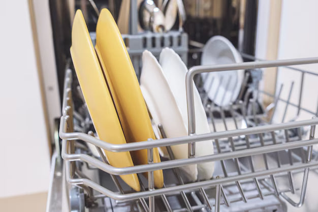Clean plates and cutlery in an instant